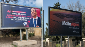 Momentum jitlob informazzjoni dwar żieda fil-billboards madwar Malta