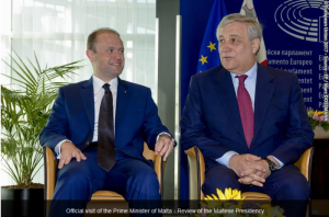Muscat u l-President tal-PE jiltaqgħu u jiddiskutu l-immigrazzjoni