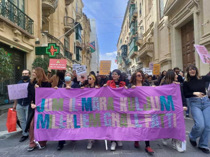 ‘Jum il-Mara kuljum’: se ssir dimostrazzjoni fil-Belt Valletta f’Jum il-Mara
