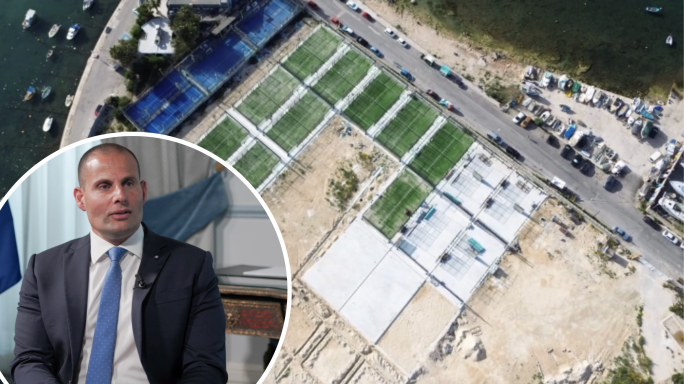 ARA|Abela jevita pożizzjoni ċara dwar il-padel courts illegali fuq Manoel Island