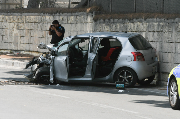 Mara u żewġt itfal l-isptar wara ħabta bejn żewġ karozzi fl-Iklin
