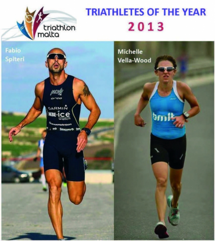 Is-sena 2013 – is-sena ta’ Fabio Spiteri u Michelle Vella Wood fit-triathlon