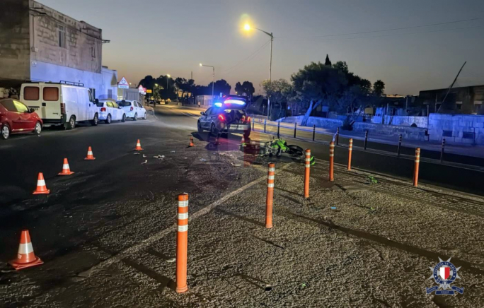 Inċident tat-traffiku f’Ħal Tarxien iħalli żewġ persuni midruba