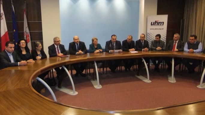 Il-President waqt iż-żjara tagħha lill-UĦM