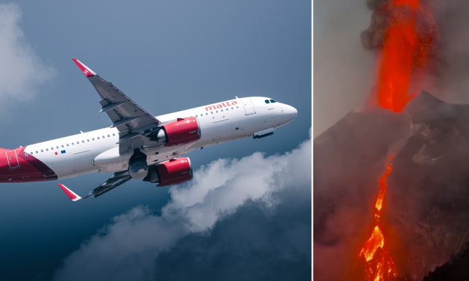 Inċertezza fuq titjiriet lejn Katanja hekk kif l-Etna tibqa’ attiva