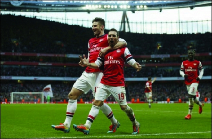 Rebħiet għal Arsenal u Manchester City; Liverpool miżmuma minn Aston Villa