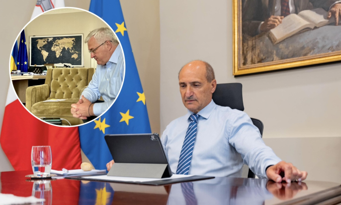 L-Ukrajna titlob l-appoġġ ta’ Malta kontra l-kummerċ Russu ta’ qamħ misruq