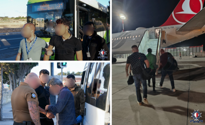 Tliet persuni deportati wara li servew sentenza ta’ ħabs