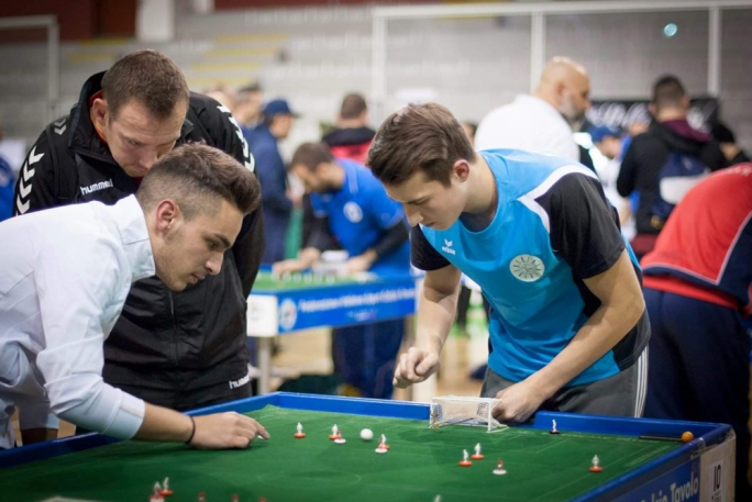 Jurgen Balzan jiddebutta mat-tim Belġjan ST Stembert fiċ-Champions League tat-Table Football