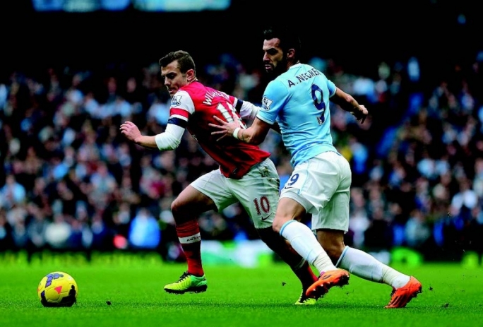 Manchester City jumiljaw lil Arsenal