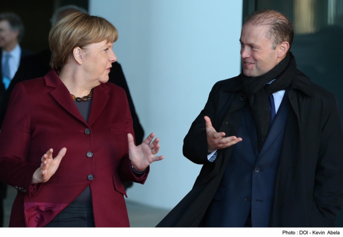 Merkel tesprimi fiduċja f’Malta u fit-tmexxija eċċellenti li se toffri lill-Presidenza