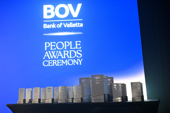 Il-Bank of Valletta jiċċelebra lill-impjegati warra s-suċċess tiegħu f'ċerimonja annwali ta' premjazzjoni