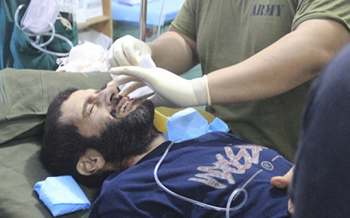 Lorenzo Vinciguerra ġie ferut f'wiċċu waqt li kien qed jissielet biex jieħu l-machete minn idejn il-gwardjan