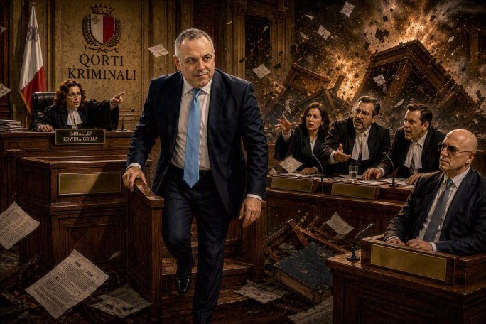 Il-kaos ta' Keith Schembri